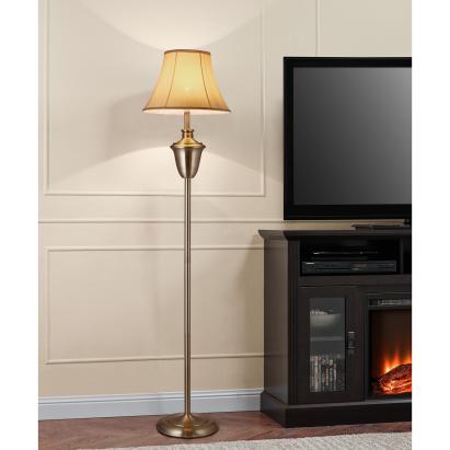 Lampa podea Madrid 1 x E 27  bej maro [lux.pro] HausGarden Leisure