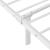 [en.casa]® Pat cadru metalic vintage Dina - 120 x 200 cm (alb) HausGarden Leisure