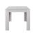 Masa bucatarie Nora 140x90x77cm MDF stejar alb [en.casa] HausGarden Leisure