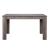 Masa bucatarie Nora 140x90x77cm MDF stejar maro inchis [en.casa] HausGarden Leisure
