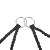 Scaun suspendat Tampico S 140 cm negru [casa.pro] HausGarden Leisure