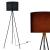Lampa podea Ducesa  1 x E27 negru  [lux.pro] HausGarden Leisure
