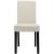 Scaune bucatarie Victoria set 6 buc piele sintetica crem fildes [en.casa] HausGarden Leisure