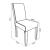 Scaune bucatarie Victoria set 6 buc piele sintetica crem fildes [en.casa] HausGarden Leisure