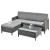 Set mobilier gradina ACRS-17025 canapea taburet masa ratan sintetic [en.casa] HausGarden Leisure