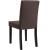 Scaune bucatarie Dorina set 2 buc tapitat maro [en.casa] HausGarden Leisure