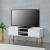 Comoda TV Eskilstuna W alb/efect lemn stejar [en.casa] HausGarden Leisure