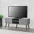 Comoda TV Eskilstuna BO efect beton/negru [en.casa] HausGarden Leisure