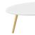Masuta cafea Viborg W  alb/efect lemn [en.casa] HausGarden Leisure