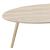 Masuta cafea Viborg EO efect lemn stejar/efect lemn [en.casa] HausGarden Leisure