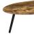 Masuta cafea Viborg DH efect lemn nuanta inchisa/negru [en.casa] HausGarden Leisure