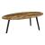 Masuta cafea Viborg DH efect lemn nuanta inchisa/negru [en.casa] HausGarden Leisure