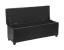 Bancheta dormitor Otomane cu compartiment depozitare negru [neu.holz] HausGarden Leisure