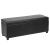Bancheta dormitor Otomane cu compartiment depozitare negru [neu.holz] HausGarden Leisure