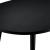 Masuta cafea Fontana S efect stejar negru mat lacuit/auriu [en.casa] HausGarden Leisure