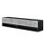 Comoda TV de perete Halmstad SBO cu 2 usi si 2 rafturi negru/efect beton [en.casa] HausGarden Leisure