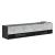 Comoda TV de perete Halmstad SBO cu 2 usi si 2 rafturi negru/efect beton [en.casa] HausGarden Leisure