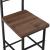 Organizator haine Anaheim SW 107 x 45 x 45 cm  negru/maro [en.casa] HausGarden Leisure
