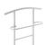Organizator haine Anaheim W 107 x 45 x 45 cm  alb [en.casa] HausGarden Leisure