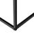 Masuta cafea Lebus 38 x 85 x 85 cm metal negru [en.casa] HausGarden Leisure
