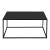 Masuta cafea Lebus 38 x 85 x 85 cm metal negru [en.casa] HausGarden Leisure