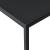 Masuta cafea Lebus 38 x 85 x 85 cm metal negru [en.casa] HausGarden Leisure