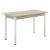 Masa bucatarie Den Haag EW efect lemn stejar/alb [en.casa] HausGarden Leisure