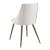 Set 2 bucati scaune tapitate Danzig B bej/efect lemn [en.casa] HausGarden Leisure