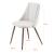 Set 2 bucati scaune tapitate Danzig B bej/efect lemn [en.casa] HausGarden Leisure