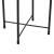 Suport plante Mol 2 bucati metal negru/auriu masuri diferite [en.casa] HausGarden Leisure
