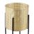 Suport plante Mol 2 bucati metal negru/auriu masuri diferite [en.casa] HausGarden Leisure