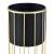 Suport plante Mortsel 2 bucati metal negru/auriu masuri diferite [en.casa] HausGarden Leisure