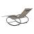 Set 2 bucati scaun balansoar gradina Almaluez B 120 Kg bej [en.casa] HausGarden Leisure