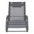 Set 2 bucati scaun balansoar gradina Almaluez DG 120 Kg gri inchis [en.casa] HausGarden Leisure