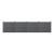 [neu.holz]® Gard Toscana, 165 x 618 cm, WPC, gri HausGarden Leisure