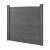 [neu.holz]® Gard Toscana, 165 x 466 cm, WPC, gri HausGarden Leisure