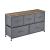 Comoda Dona cu 5 sertare gri/efect lemn [pro.tec] HausGarden Leisure
