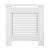 Masca protectie calorifer Positano 112x19x82cm MDF alb [en.casa] HausGarden Leisure