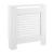 Masca protectie calorifer Positano 78x19x82cm MDF alb [en.casa] HausGarden Leisure