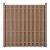[neu.holz]® Gard Jupiter 4 panouri,185 x 747 cm, WPC, maro HausGarden Leisure