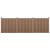 [neu.holz]® Gard Jupiter 3 panouri, 185 x 562 cm, WPC, maro HausGarden Leisure