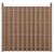 [neu.holz]® Gard Jupiter 2 panouri,185 x 376 cm, WPC, maro HausGarden Leisure
