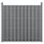 [neu.holz]® Gard Jupiter 2 panouri, 185 x 376 cm, WPC, gri HausGarden Leisure