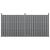 [neu.holz]® Gard Jupiter 2 panouri, 185 x 376 cm, WPC, gri HausGarden Leisure