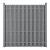 [neu.holz]® Gard Jupiter 2 panouri, 185 x 376 cm, WPC, gri HausGarden Leisure