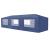 Pavilion gradina AAGP-9604 albastru inchis 900 x 300 x 255 cm [casa.pro] HausGarden Leisure