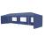 Pavilion gradina AAGP-9604 albastru inchis 900 x 300 x 255 cm [casa.pro] HausGarden Leisure