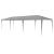 Pavilion gradina AAGP-9604 gri inchis 900 x 300 x 255 cm [casa.pro] HausGarden Leisure