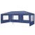 Pavilion gradina AAGP-9603 albastru inchis 600 x 300 x 255 cm [casa.pro] HausGarden Leisure
