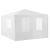 Pavilion gradina AAGP-9602 alb 400 x 300 x 255 cm [casa.pro] HausGarden Leisure